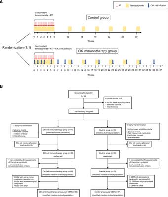 Efficacy of Cytokine-Induced Killer Cell Immunotherapy for Patients With Pathologically Pure Glioblastoma